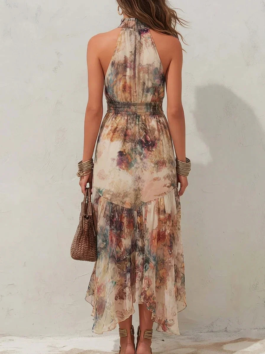 Chloe | Abito Midi Floreale Vintage