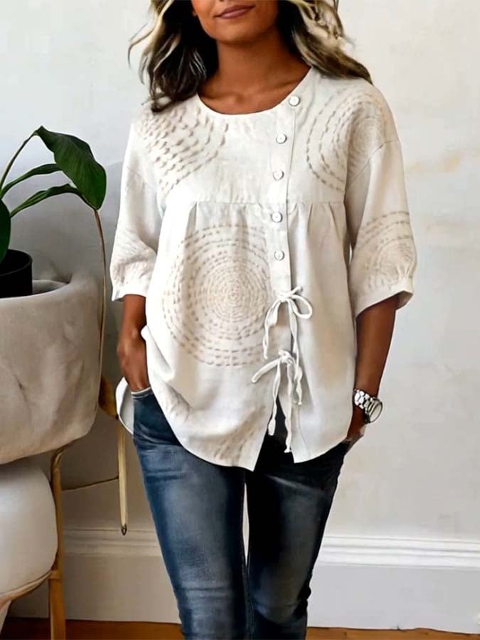 Valmare | Blusa Lino Elegance