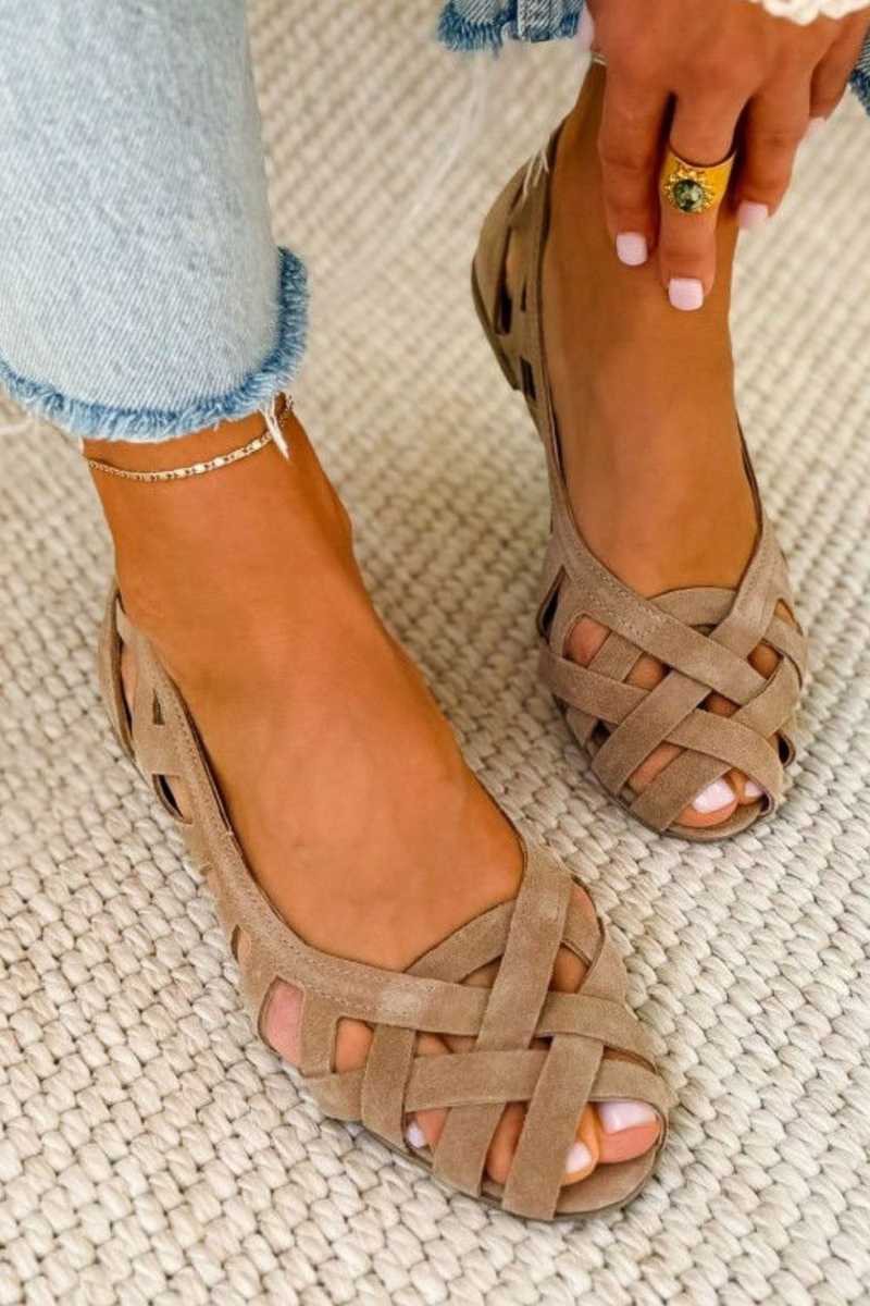 Valmare | Sandalias de tiras entrelazadas Verano