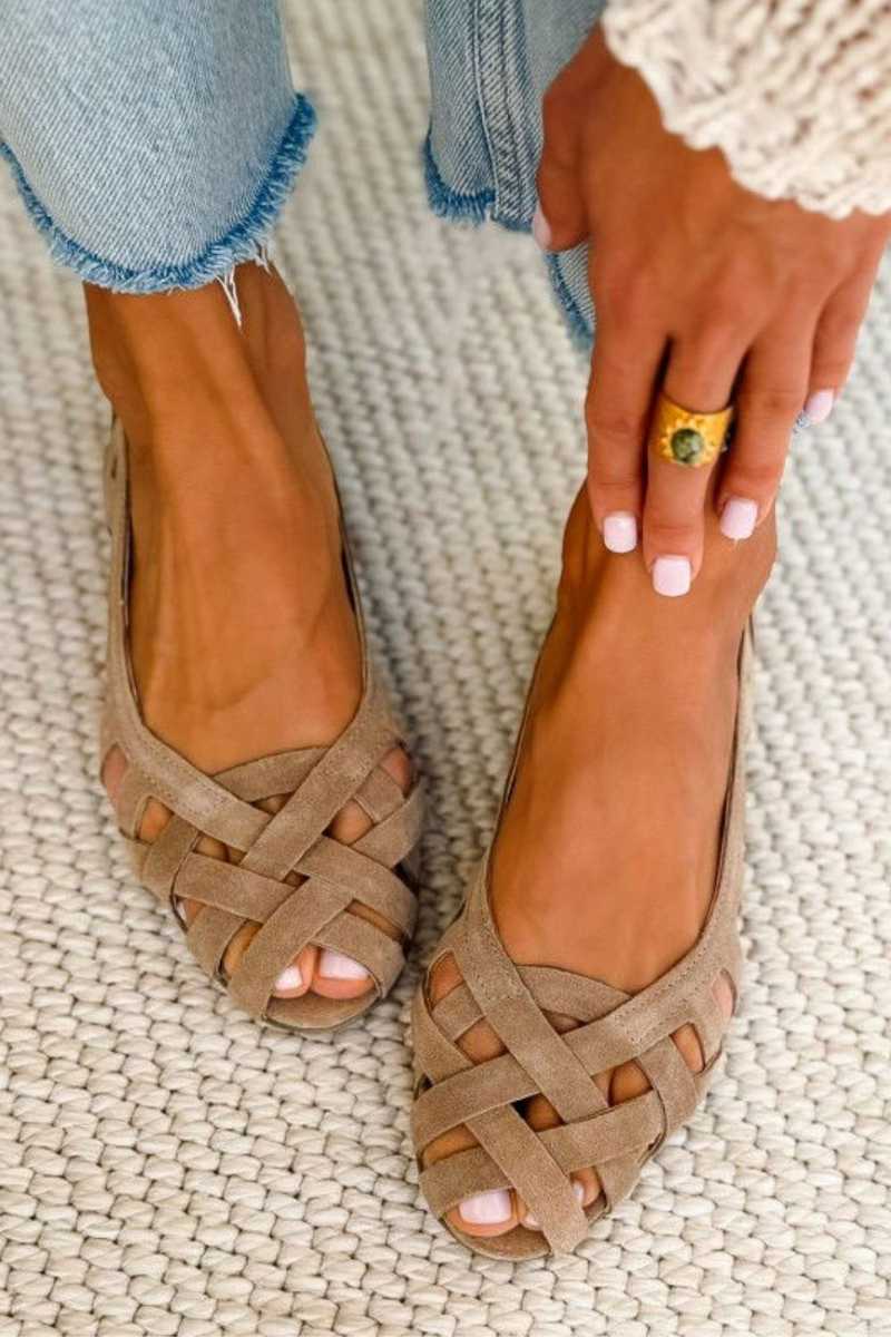 Valmare | Sandalias de tiras entrelazadas Verano