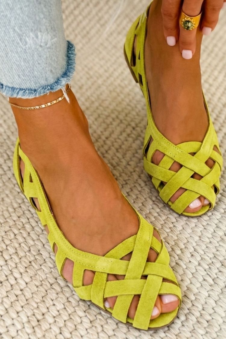 Valmare | Sandalias de tiras entrelazadas Verano