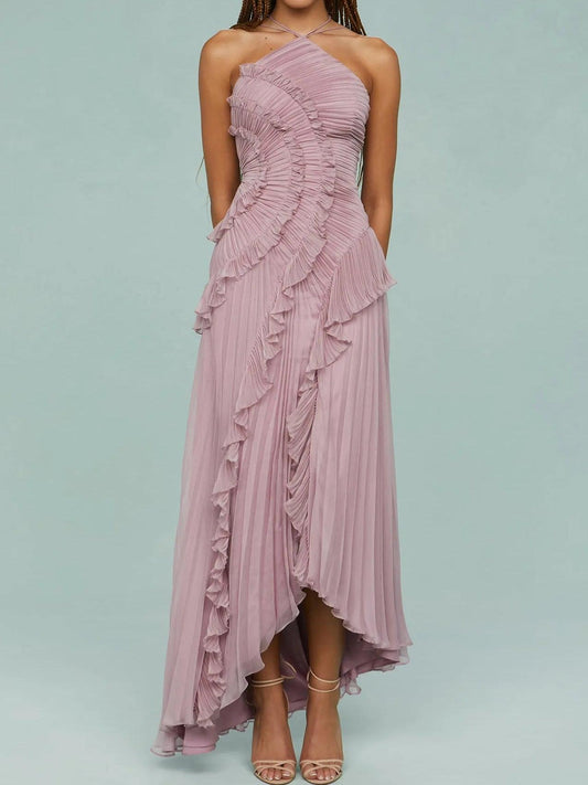 Valmare | Vestido de Fiesta Rosa Elegante