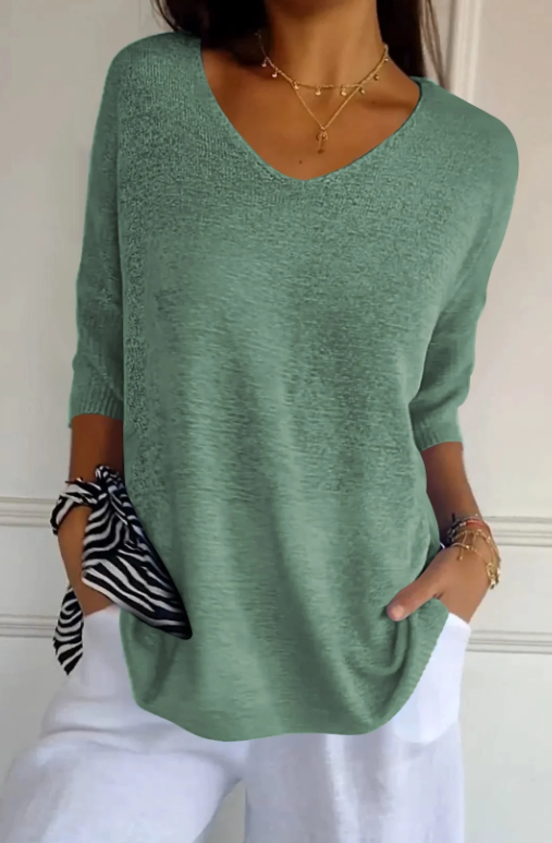 Valmare | Jersey Riviera Algodón Cuello en V
