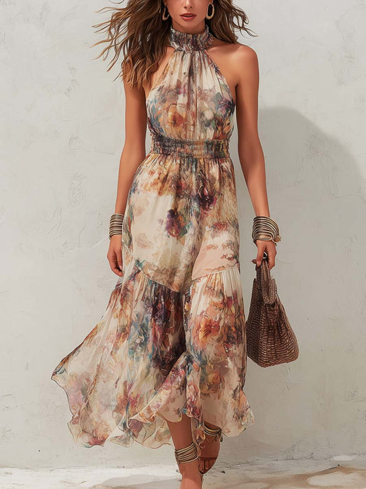 Valmare | Vestido Largo Estampado Floral