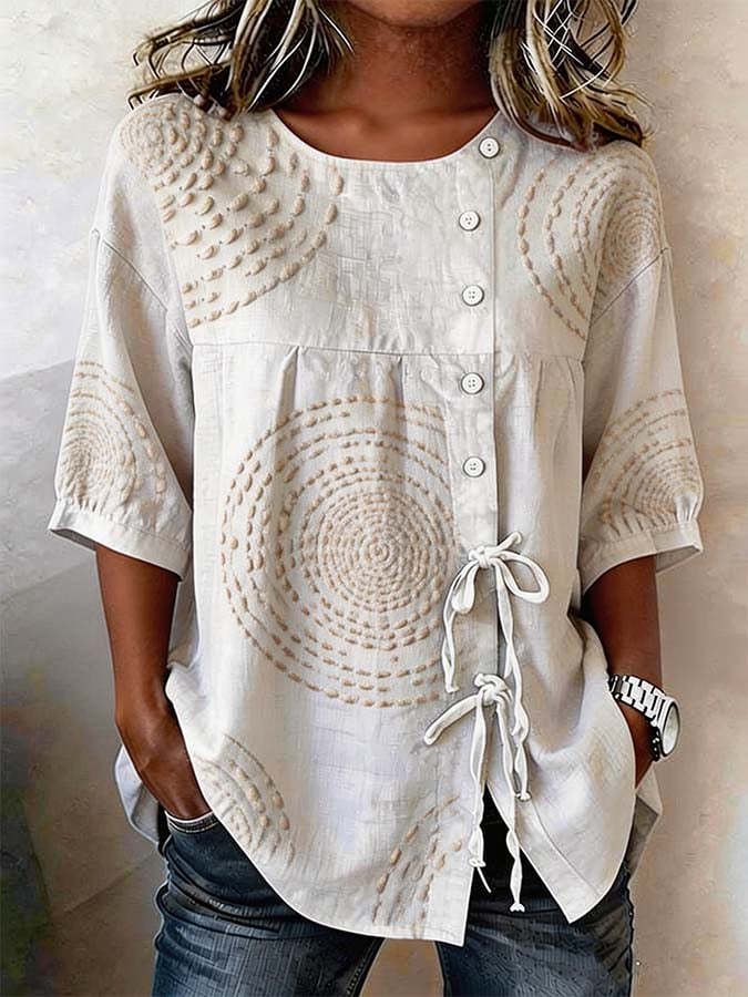 Valmare | Blusa Lino Elegance