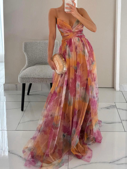 Valmare | Vestido Largo Floral Multicolor