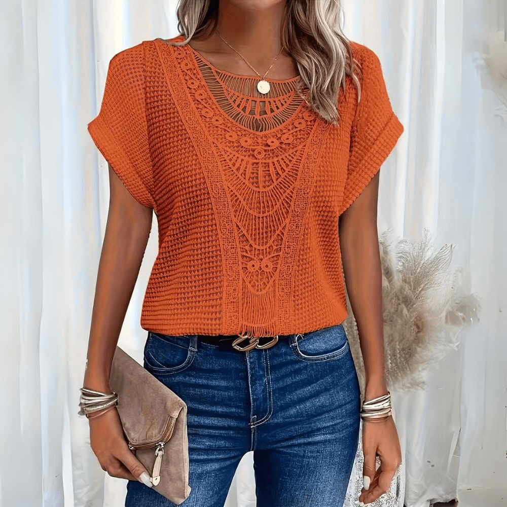 Valmare | Blusa Riviera Top de Encaje