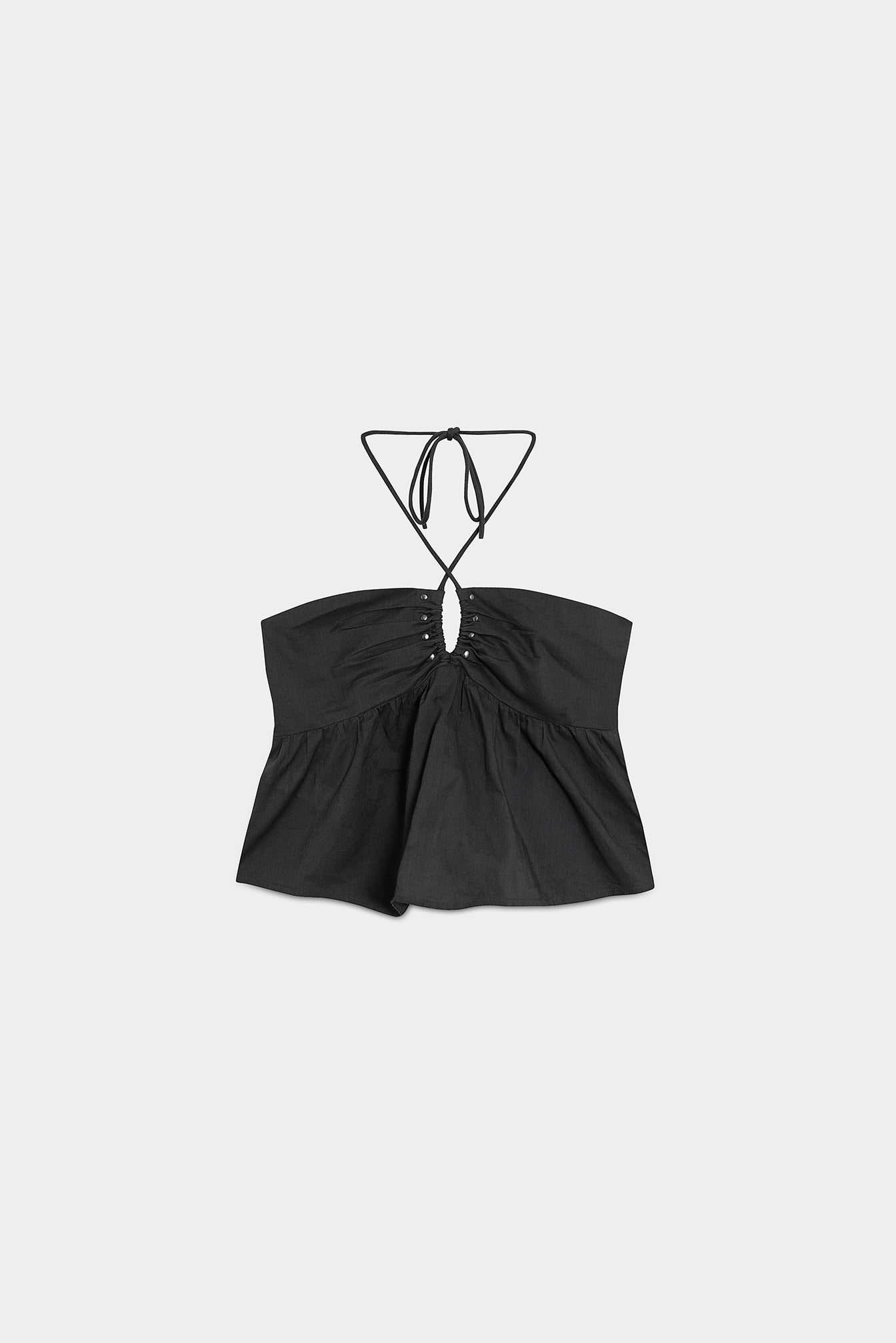 Valmare | Top Negro Elegante