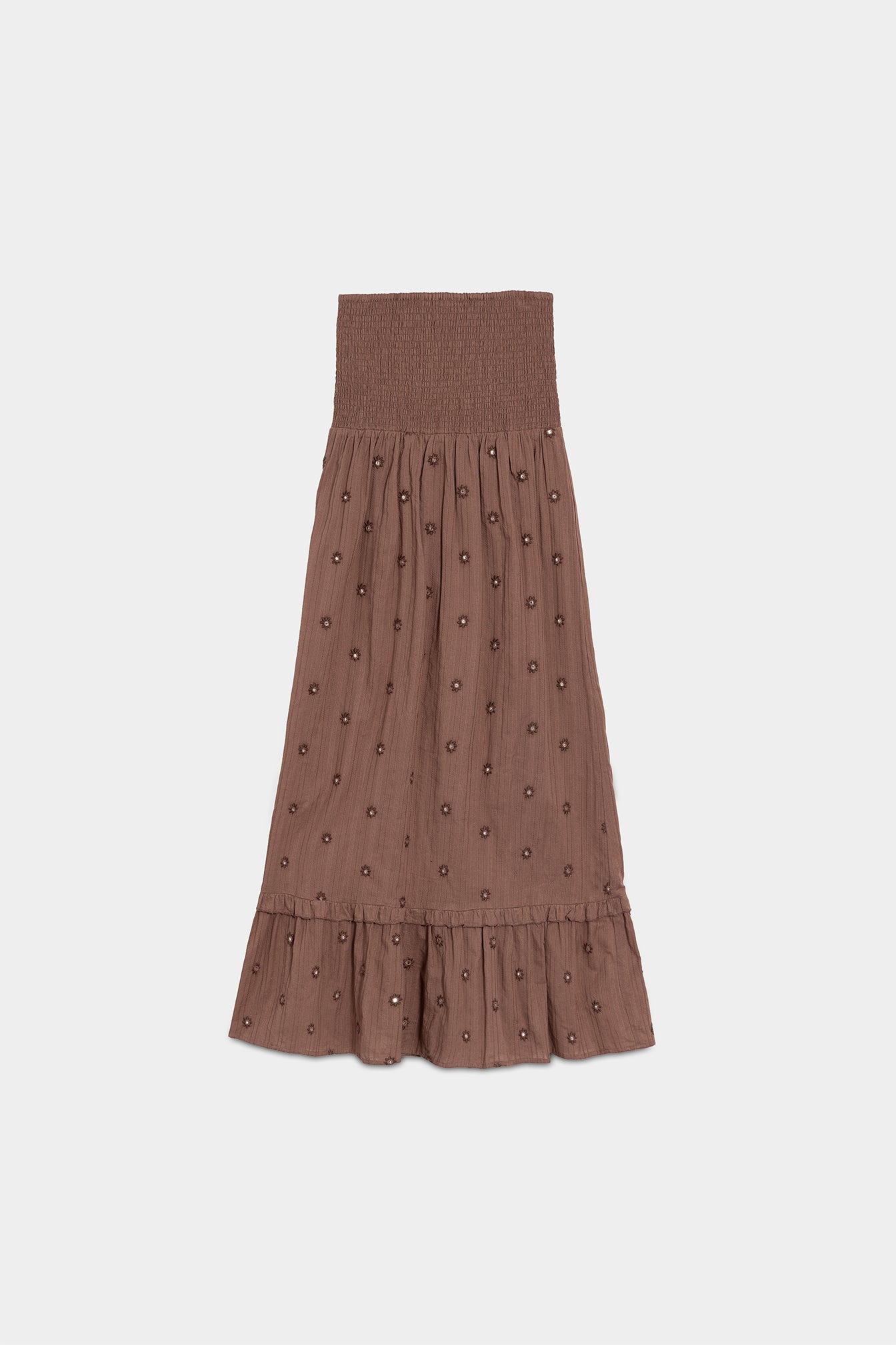 Valmare | Vestido Largo Marrón